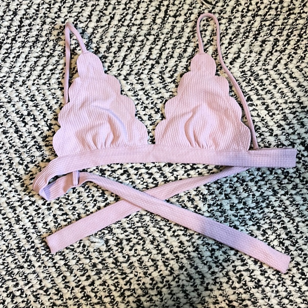 Marysia Scallop bikini top